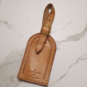 Louis Vuitton Vintage Luggage Tag